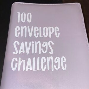 Pink Savings Challenge Binder